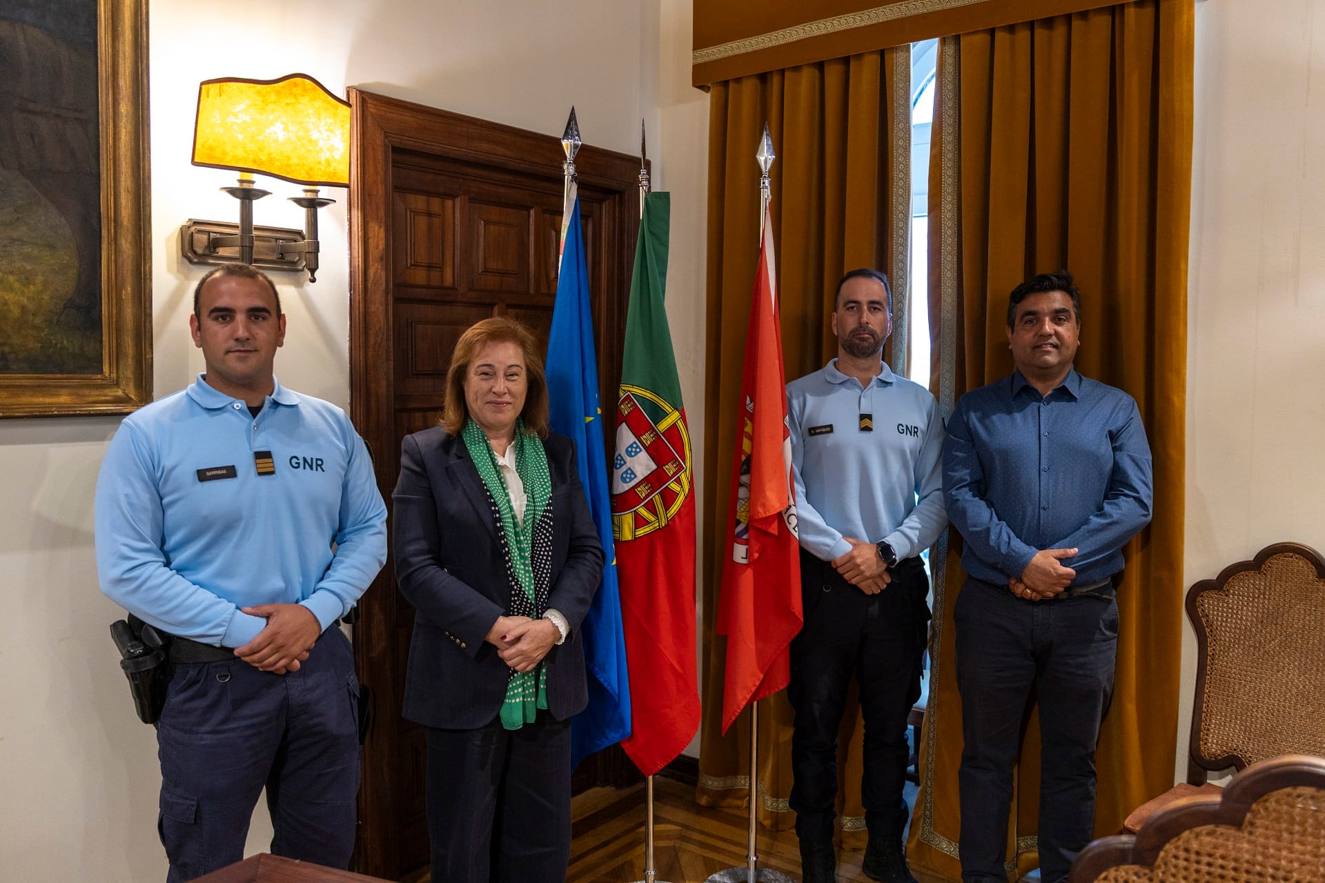 2026-04-07- Reunião com Novo Comandante do Destacamento Territorial de Grândola