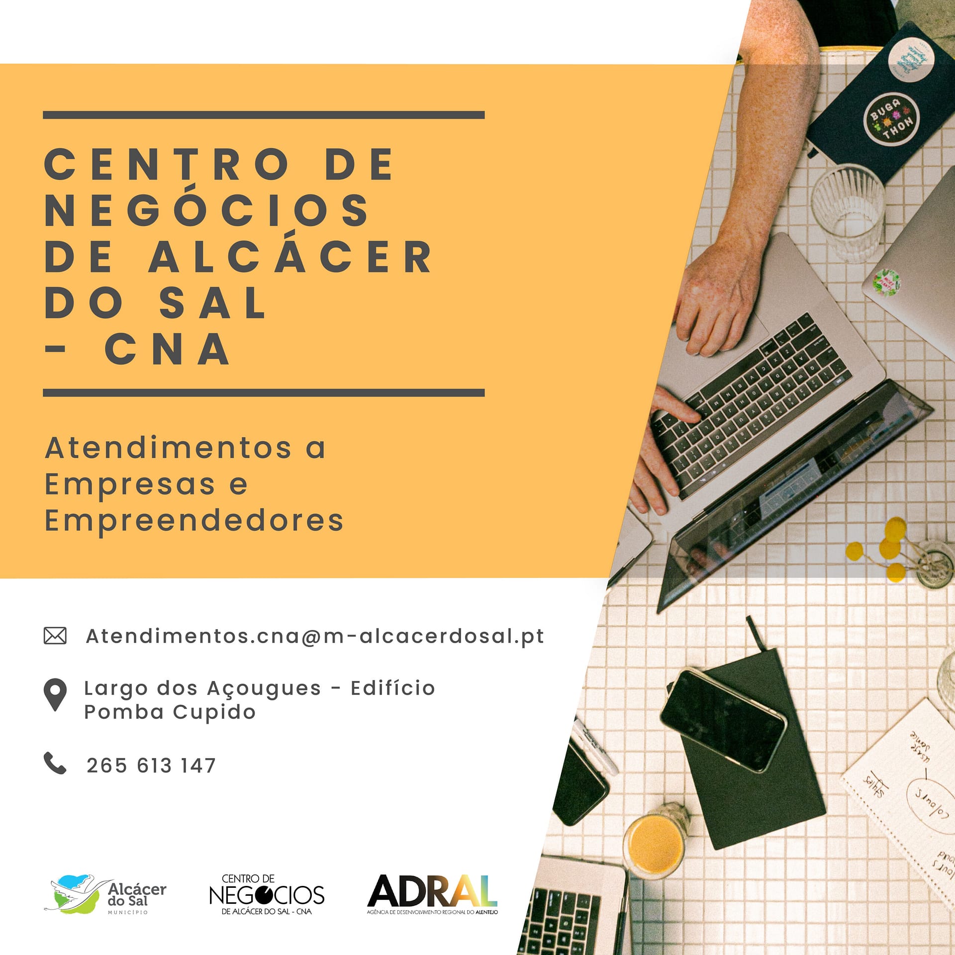Imagem CENTRO DE NEGÓCIOS DE ALCÁCER DO SAL - CNA